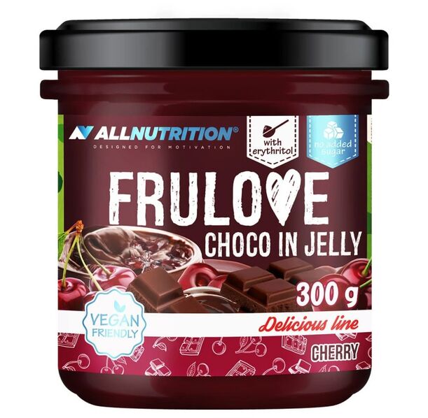 Allnutrition FruLove Choco In Jelly - Cherry - Конфитюр, Разфасовка 300g