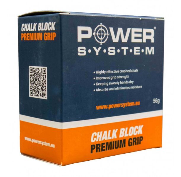 Power System Gym Chalk Block - Талк, Разфасовка 56g
