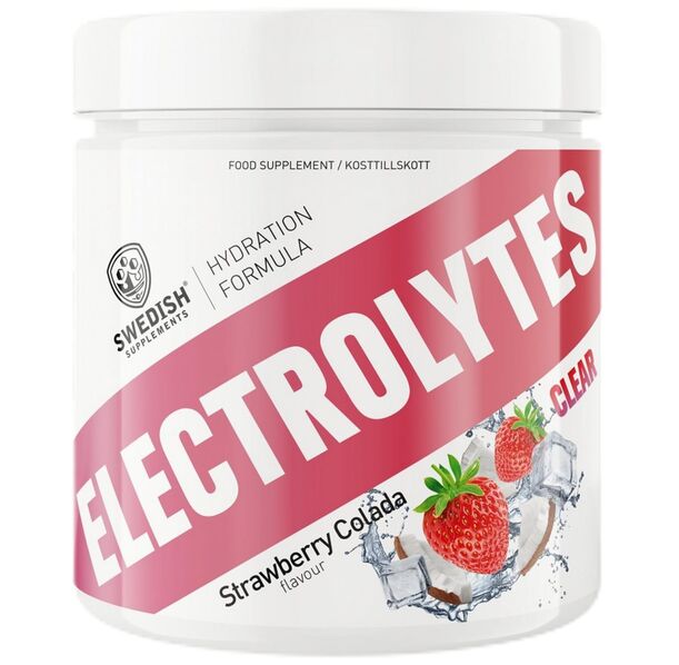 SWEDISH Supplements - Electrolytes Clear | Hydration Formula with Pink Himalayan Salt & CocoMineral® (30 дози)