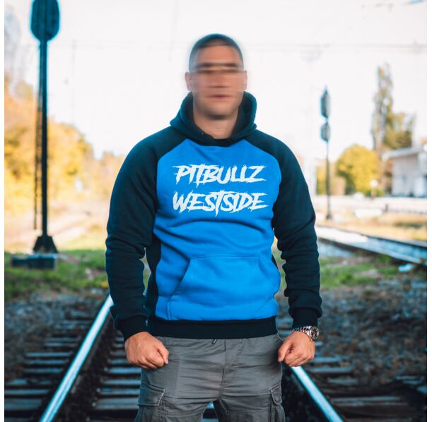 Pitbullz Westside - Суитшърт - PitbullzWestside - Син​