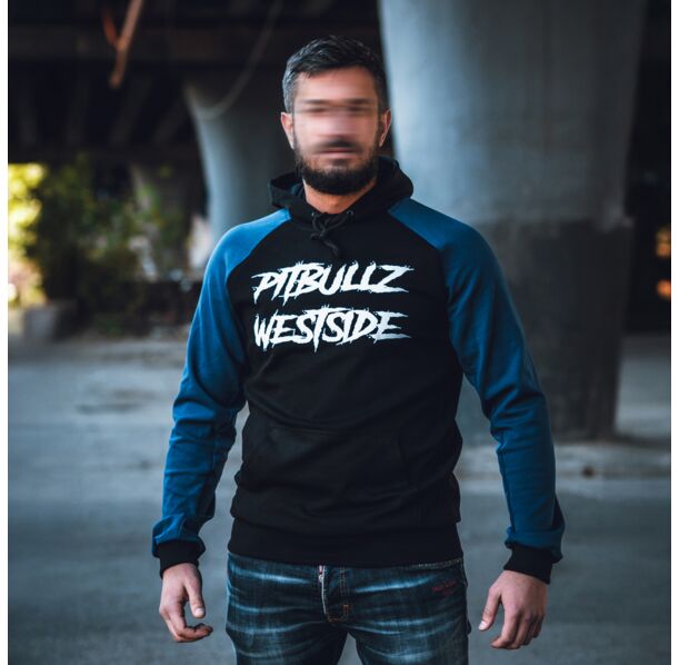 Pitbullz Westside - Суитшърт - PitbullzWestside - Син​