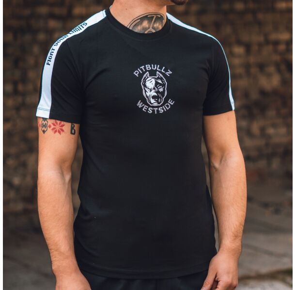 Pitbullz Westside - Тениска - QR - Черна​