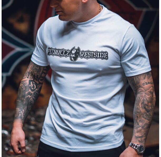 Pitbullz Westside - Тениска - Pitbull - White​