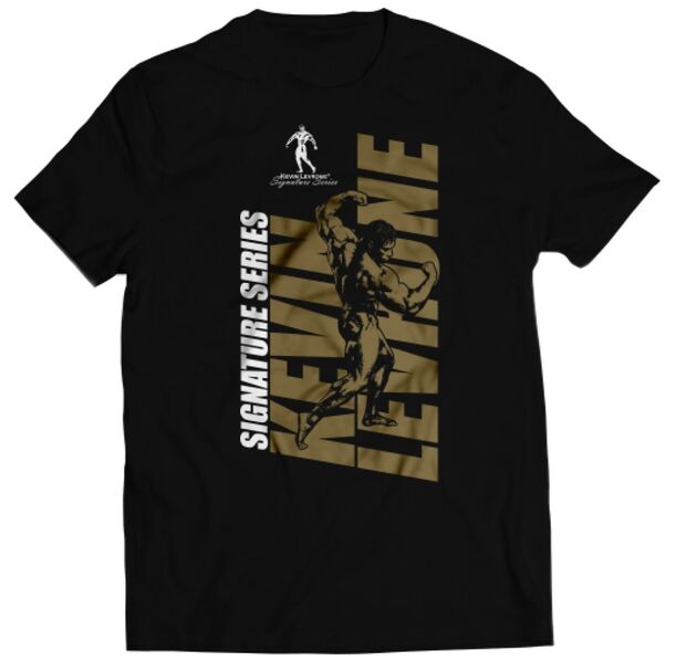 Kevin Levrone - Kevin Levrone T-Shirt | Black-Gold