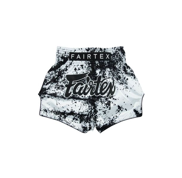Шорти - Fairtex Muay Thai Shorts Grunge BS1948 - White​
