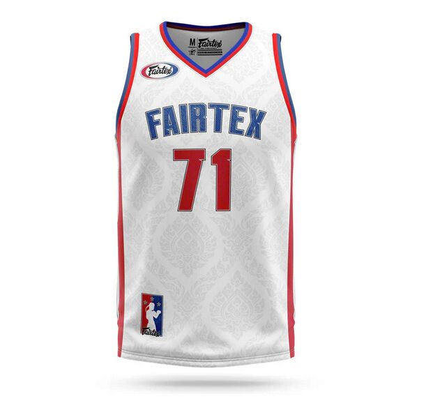 Потник - Fairtex Tank Top NBA Jersey JS19 - White​