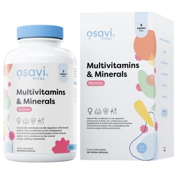 Osavi - Multivitamins & Minerals Woman (60 дози)