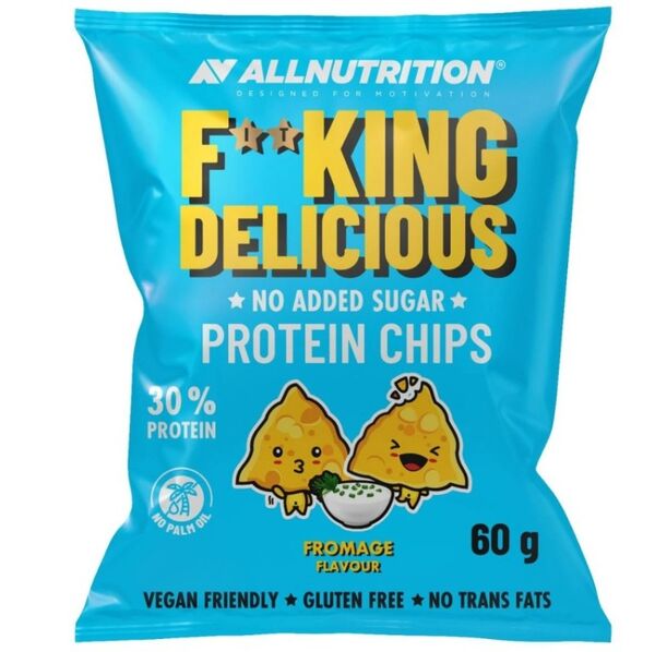 Allnutrition F**King Delicious Protein Chips Fromage - Протеинов Чипс, Разфасовка 60g