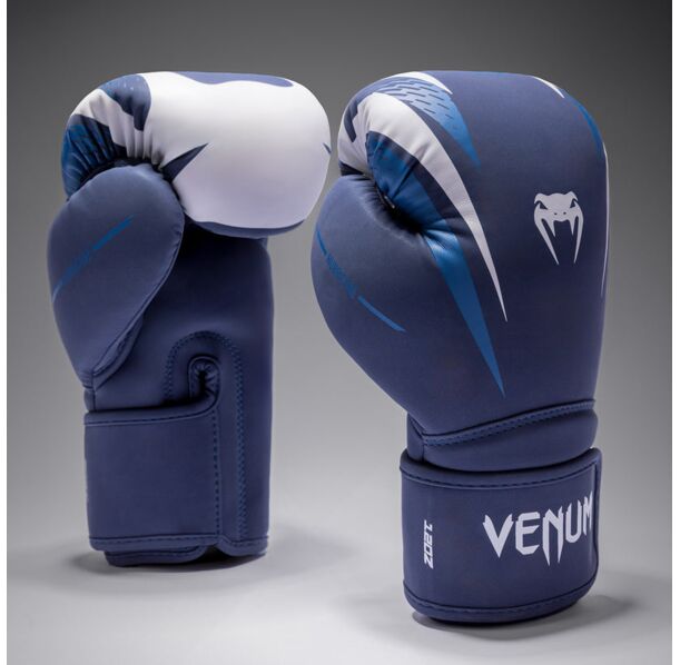 БОКСОВИ РЪКАВИЦИ - Venum Hurricane Boxing Gloves - Midnight Blue/ White​